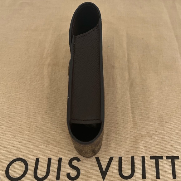 Louis Vuitton Damier Ebene Cigarette Accessory Case Unisex EUC COA Circa 2007 - Picture 13 of 17